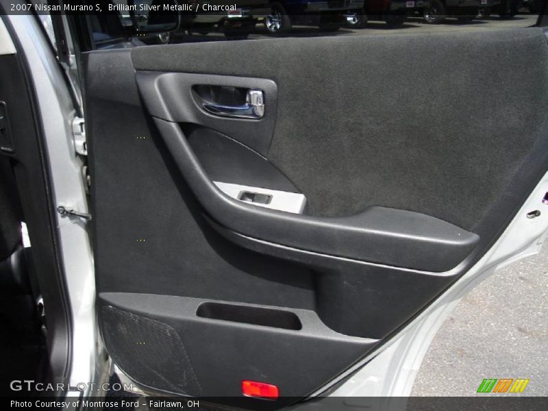 Brilliant Silver Metallic / Charcoal 2007 Nissan Murano S