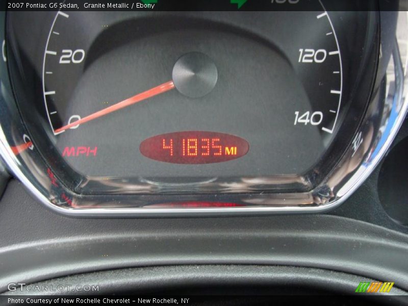 Granite Metallic / Ebony 2007 Pontiac G6 Sedan