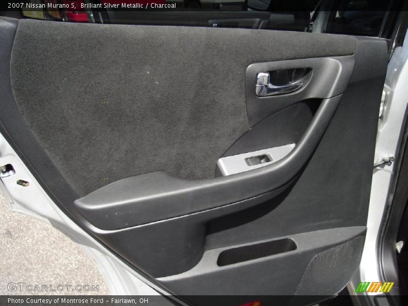 Brilliant Silver Metallic / Charcoal 2007 Nissan Murano S