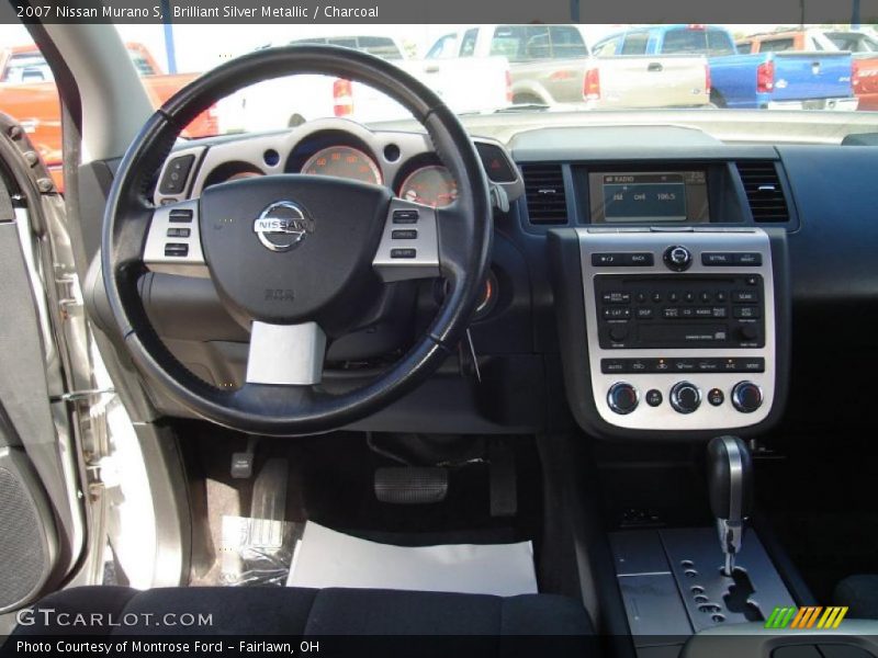 Brilliant Silver Metallic / Charcoal 2007 Nissan Murano S