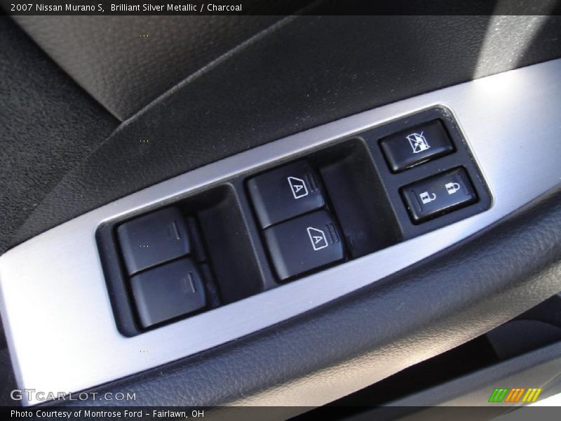 Brilliant Silver Metallic / Charcoal 2007 Nissan Murano S