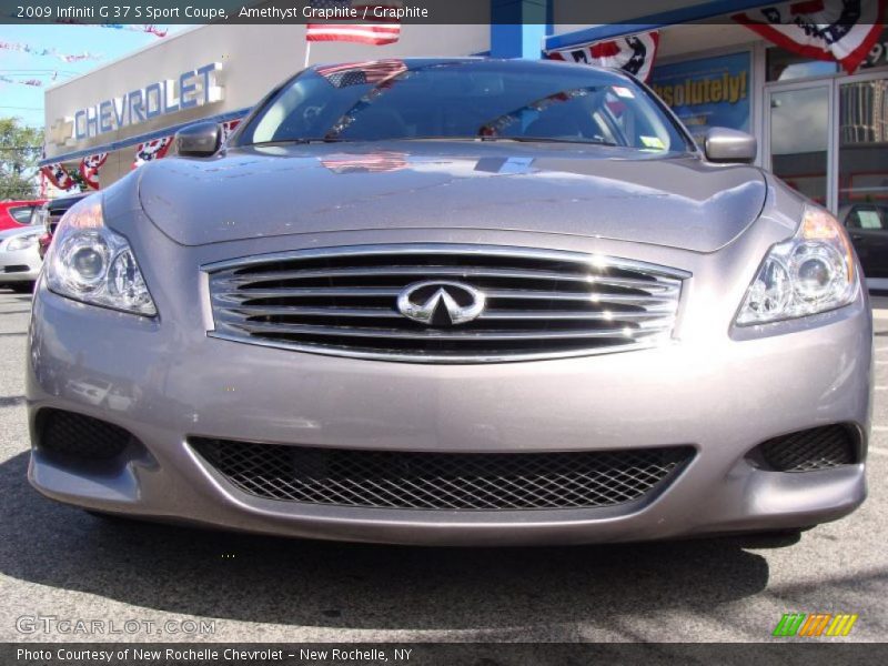 Amethyst Graphite / Graphite 2009 Infiniti G 37 S Sport Coupe