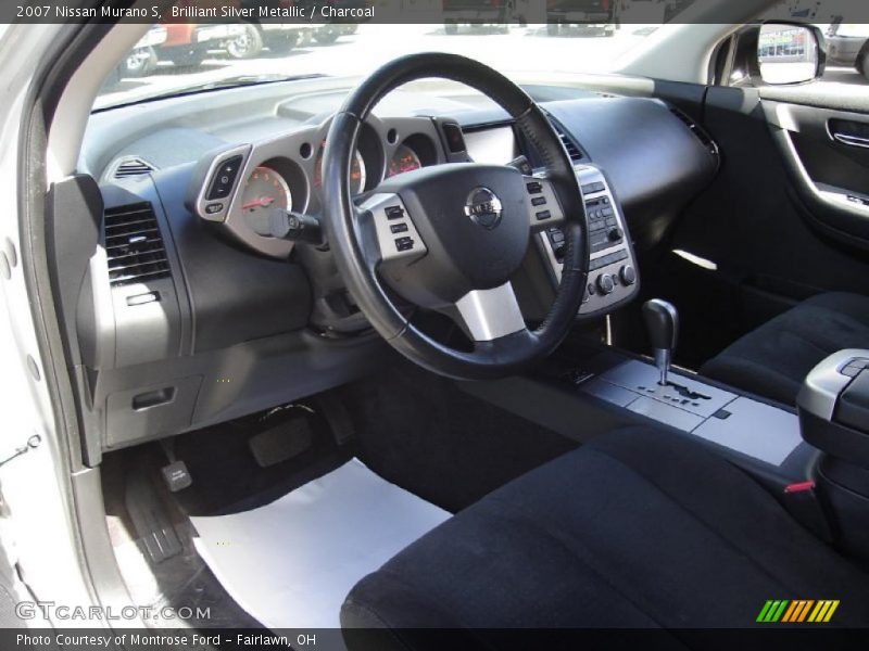Brilliant Silver Metallic / Charcoal 2007 Nissan Murano S