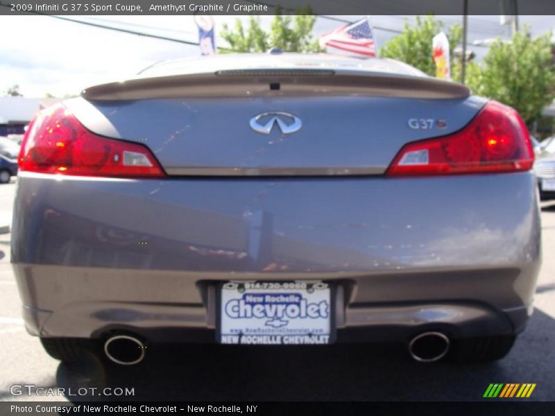 Amethyst Graphite / Graphite 2009 Infiniti G 37 S Sport Coupe