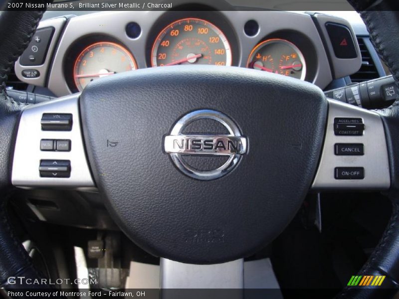 Brilliant Silver Metallic / Charcoal 2007 Nissan Murano S