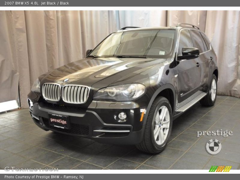 Jet Black / Black 2007 BMW X5 4.8i