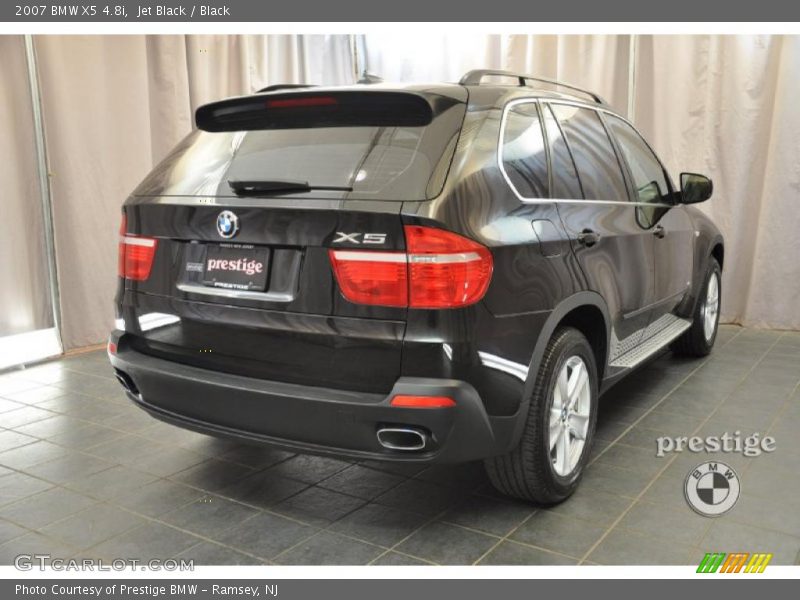 Jet Black / Black 2007 BMW X5 4.8i