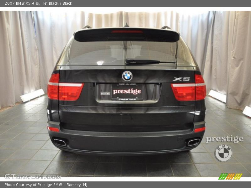 Jet Black / Black 2007 BMW X5 4.8i