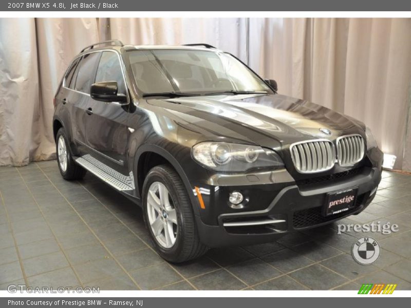 Jet Black / Black 2007 BMW X5 4.8i