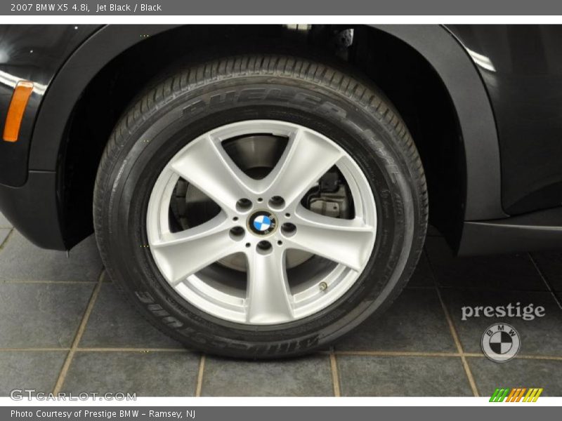 Jet Black / Black 2007 BMW X5 4.8i
