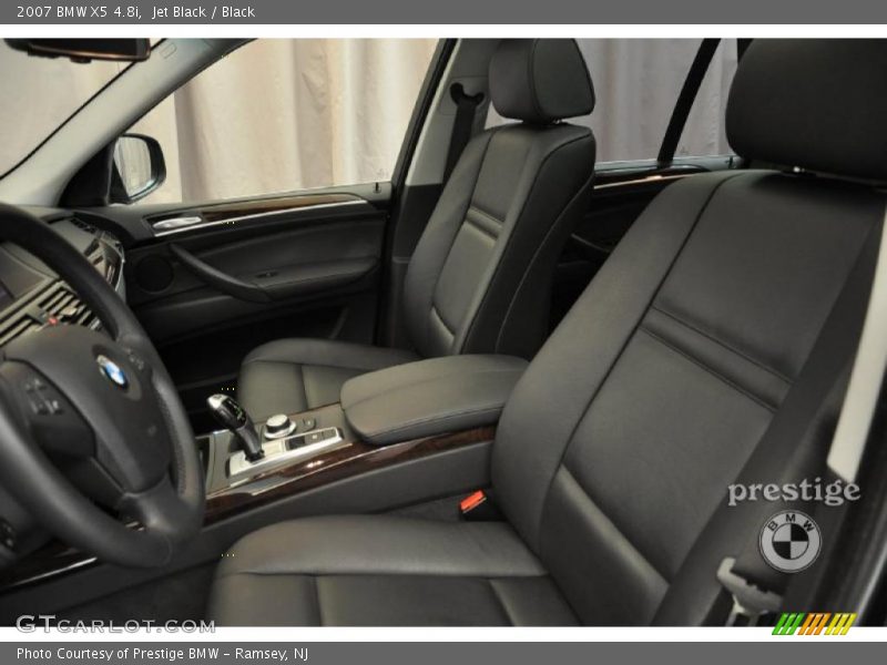 Jet Black / Black 2007 BMW X5 4.8i