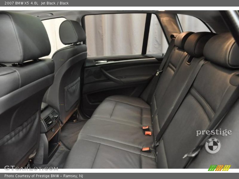 Jet Black / Black 2007 BMW X5 4.8i