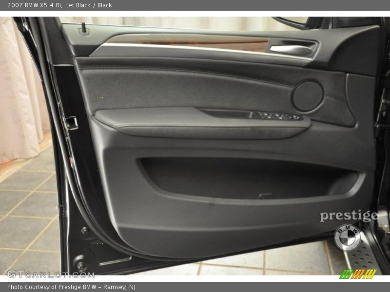 Jet Black / Black 2007 BMW X5 4.8i