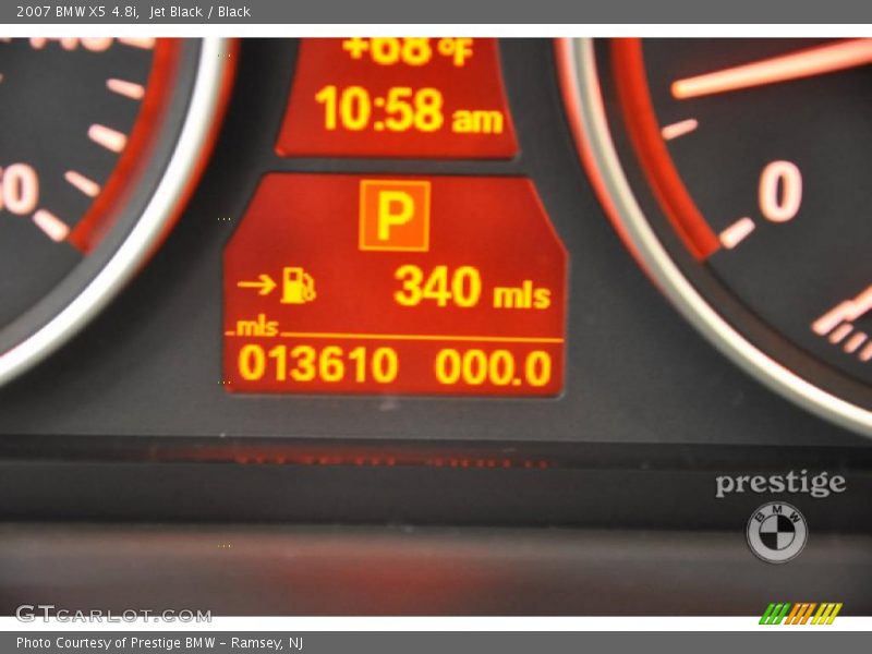 Jet Black / Black 2007 BMW X5 4.8i