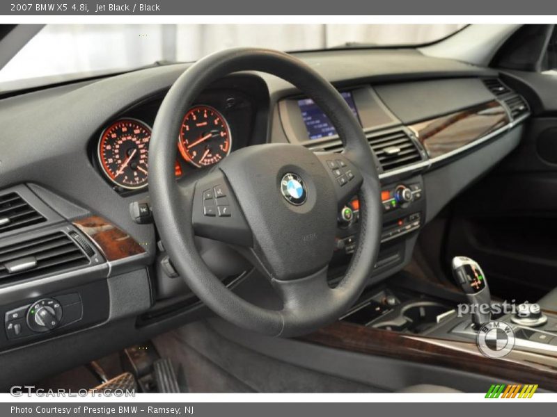 Jet Black / Black 2007 BMW X5 4.8i