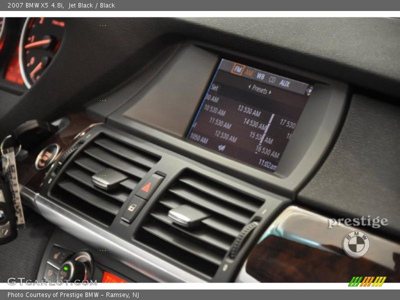 Jet Black / Black 2007 BMW X5 4.8i
