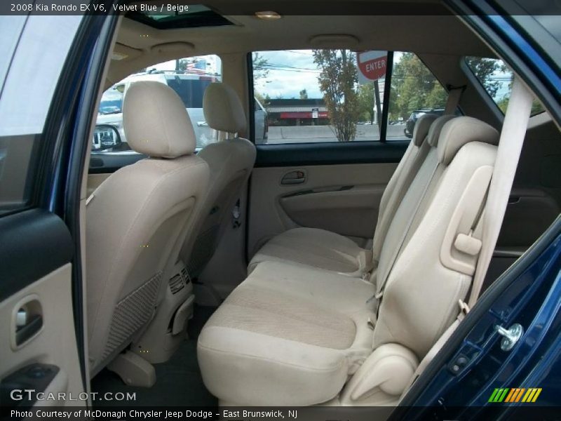 Velvet Blue / Beige 2008 Kia Rondo EX V6