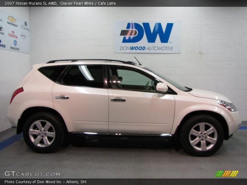 Glacier Pearl White / Cafe Latte 2007 Nissan Murano SL AWD