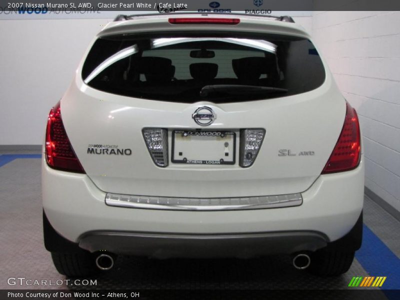 Glacier Pearl White / Cafe Latte 2007 Nissan Murano SL AWD
