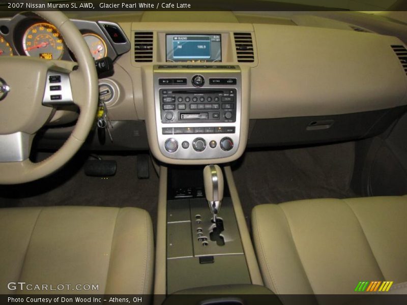 Glacier Pearl White / Cafe Latte 2007 Nissan Murano SL AWD