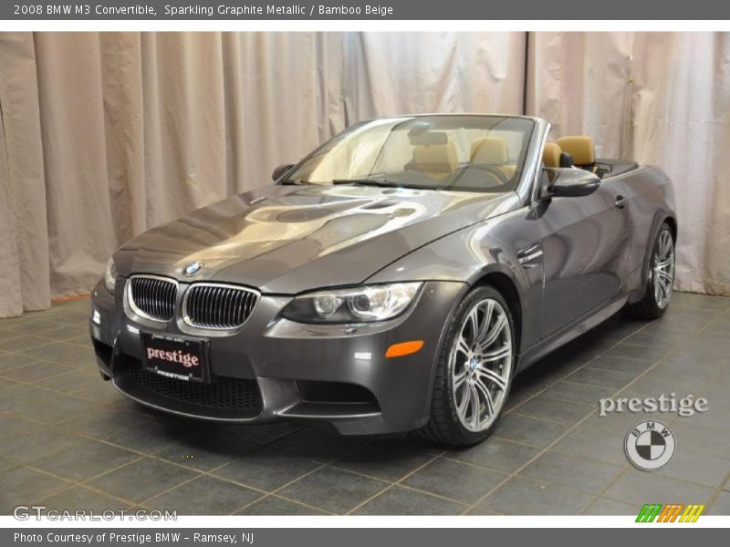 Sparkling Graphite Metallic / Bamboo Beige 2008 BMW M3 Convertible