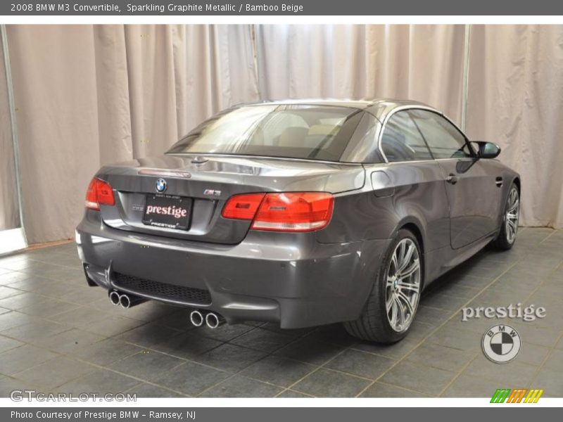 Sparkling Graphite Metallic / Bamboo Beige 2008 BMW M3 Convertible