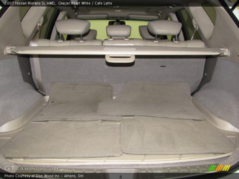 Glacier Pearl White / Cafe Latte 2007 Nissan Murano SL AWD