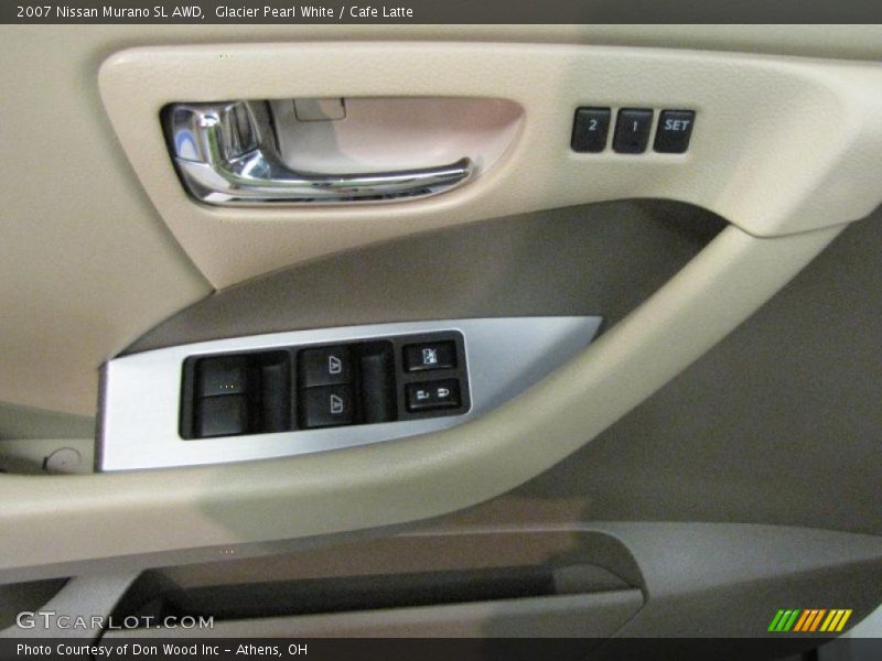 Glacier Pearl White / Cafe Latte 2007 Nissan Murano SL AWD