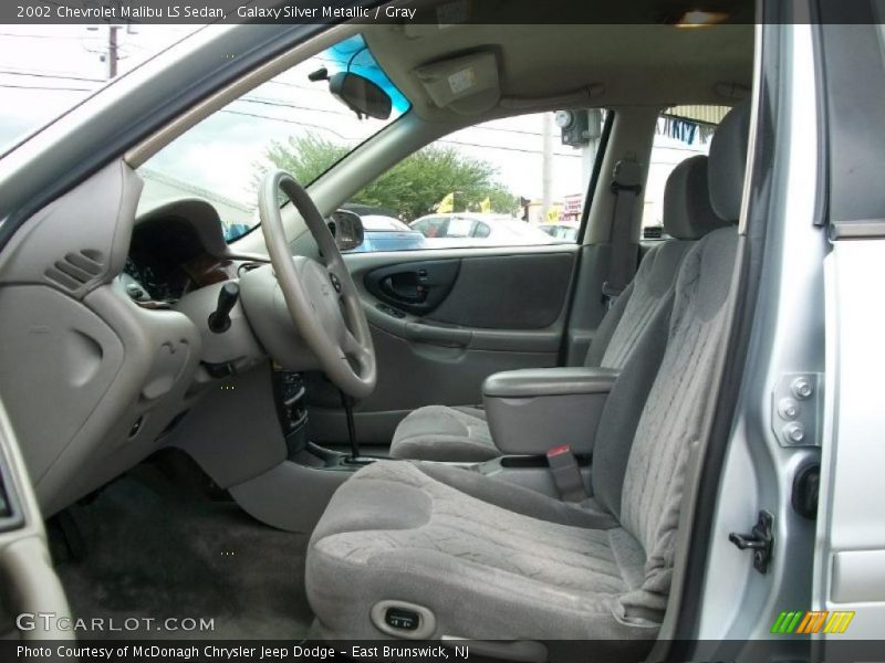 Galaxy Silver Metallic / Gray 2002 Chevrolet Malibu LS Sedan