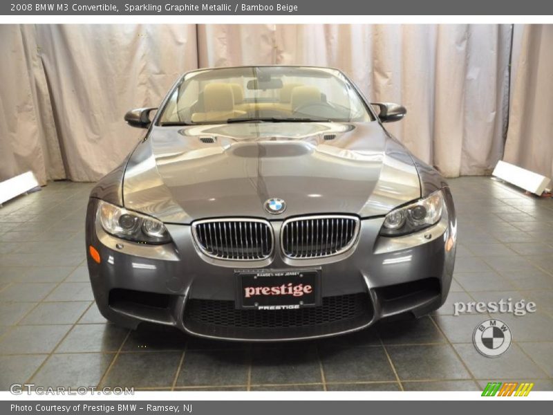 Sparkling Graphite Metallic / Bamboo Beige 2008 BMW M3 Convertible