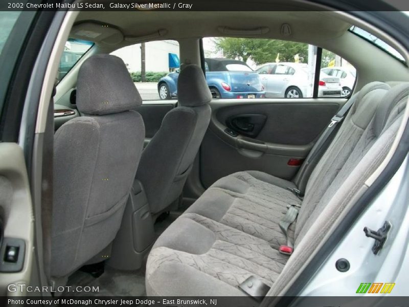 Galaxy Silver Metallic / Gray 2002 Chevrolet Malibu LS Sedan