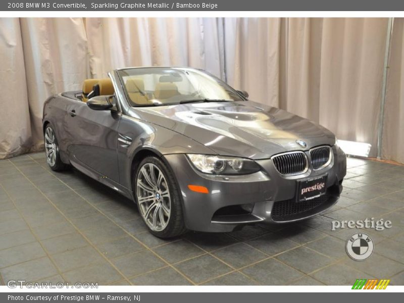 Sparkling Graphite Metallic / Bamboo Beige 2008 BMW M3 Convertible