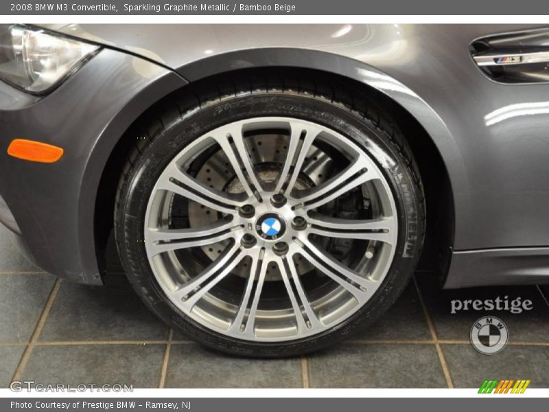 Sparkling Graphite Metallic / Bamboo Beige 2008 BMW M3 Convertible