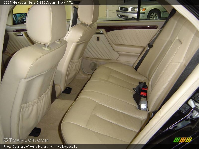 Black / Tan 1997 Mercedes-Benz C 280 Sedan