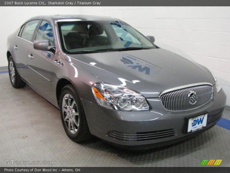 Sharkskin Gray / Titanium Gray 2007 Buick Lucerne CXL