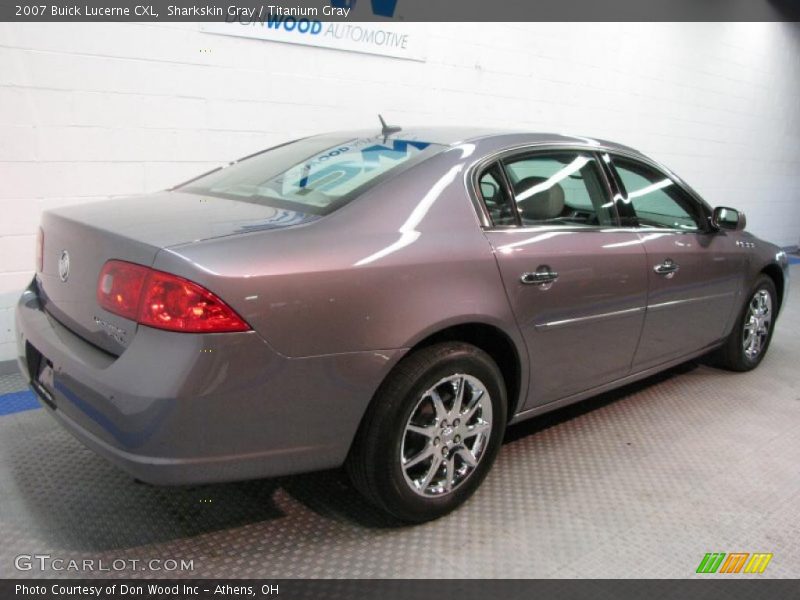 Sharkskin Gray / Titanium Gray 2007 Buick Lucerne CXL