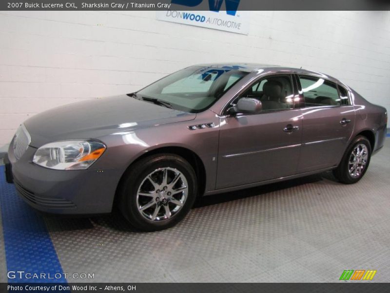 Sharkskin Gray / Titanium Gray 2007 Buick Lucerne CXL