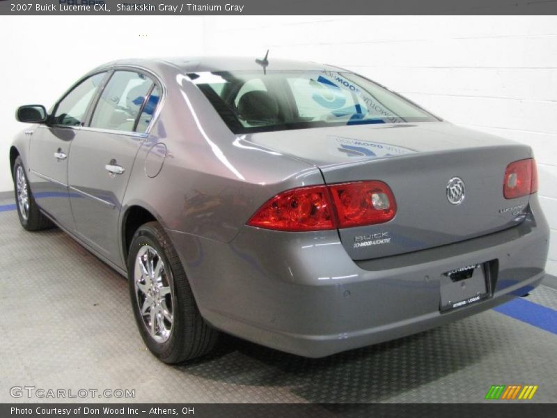 Sharkskin Gray / Titanium Gray 2007 Buick Lucerne CXL
