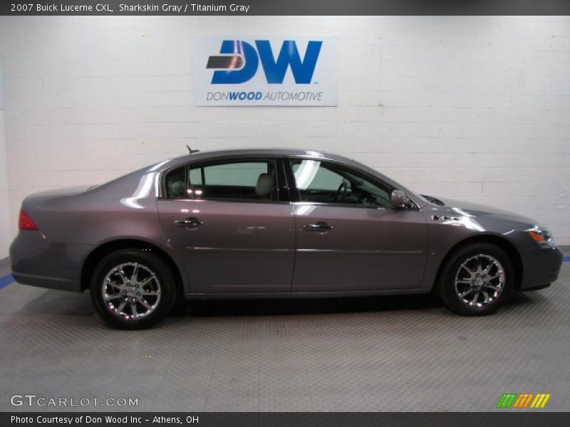 Sharkskin Gray / Titanium Gray 2007 Buick Lucerne CXL