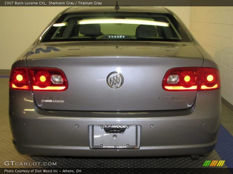 Sharkskin Gray / Titanium Gray 2007 Buick Lucerne CXL