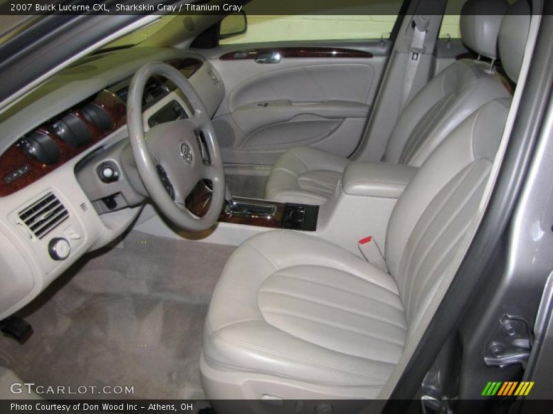 Sharkskin Gray / Titanium Gray 2007 Buick Lucerne CXL