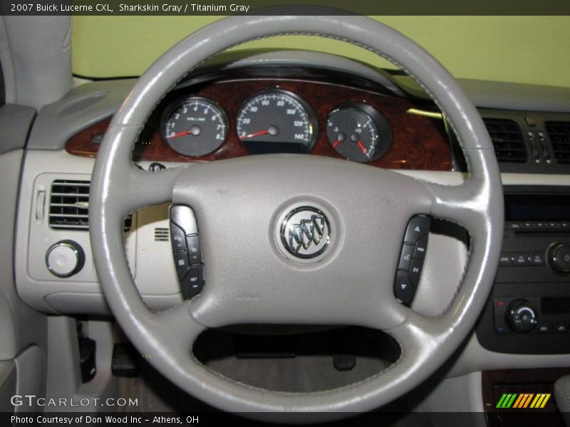 Sharkskin Gray / Titanium Gray 2007 Buick Lucerne CXL
