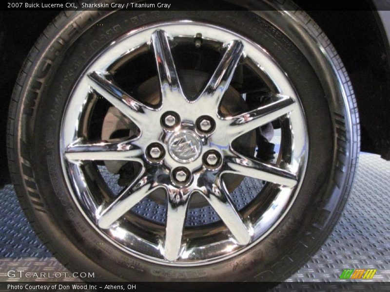 Sharkskin Gray / Titanium Gray 2007 Buick Lucerne CXL