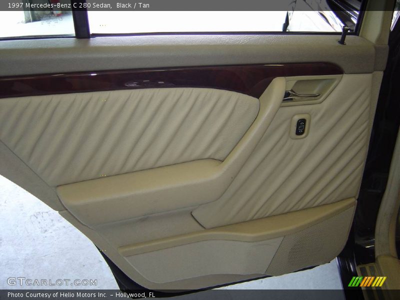 Black / Tan 1997 Mercedes-Benz C 280 Sedan
