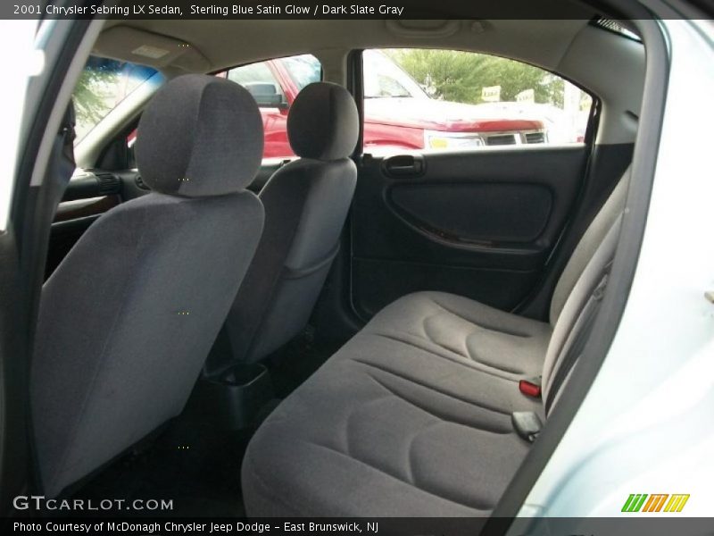 Sterling Blue Satin Glow / Dark Slate Gray 2001 Chrysler Sebring LX Sedan