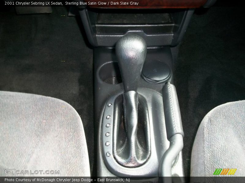 Sterling Blue Satin Glow / Dark Slate Gray 2001 Chrysler Sebring LX Sedan