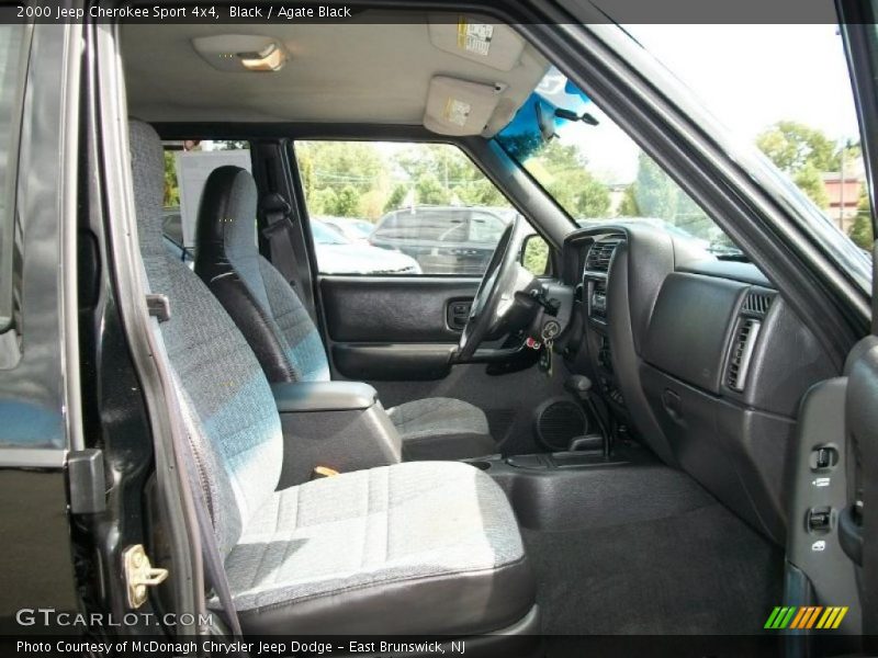Black / Agate Black 2000 Jeep Cherokee Sport 4x4