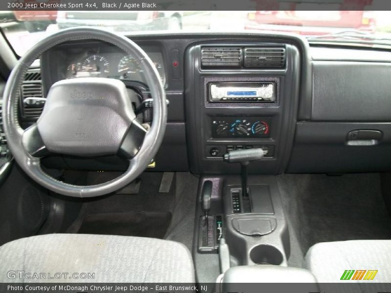 Black / Agate Black 2000 Jeep Cherokee Sport 4x4