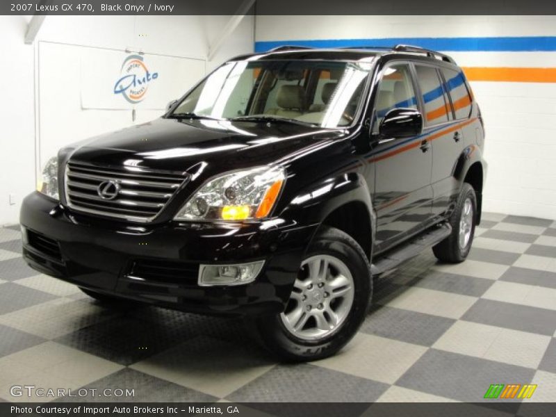 Black Onyx / Ivory 2007 Lexus GX 470