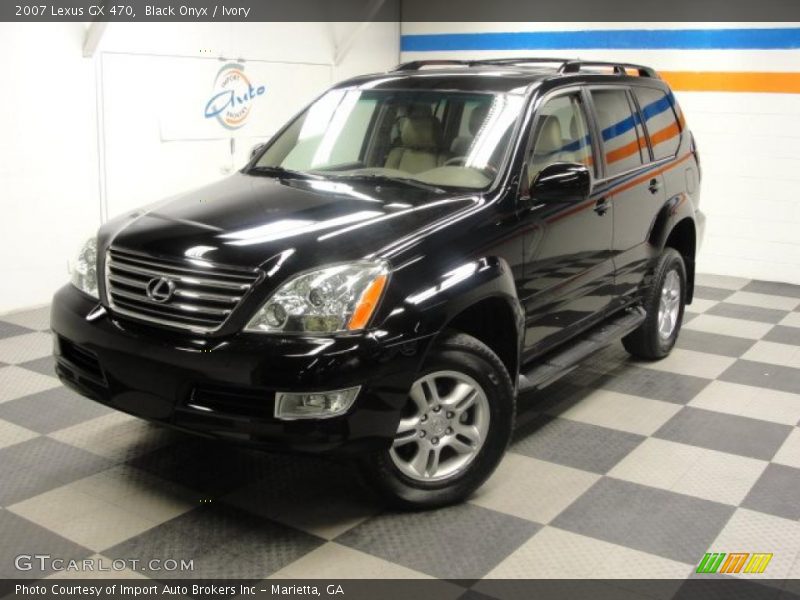 Black Onyx / Ivory 2007 Lexus GX 470
